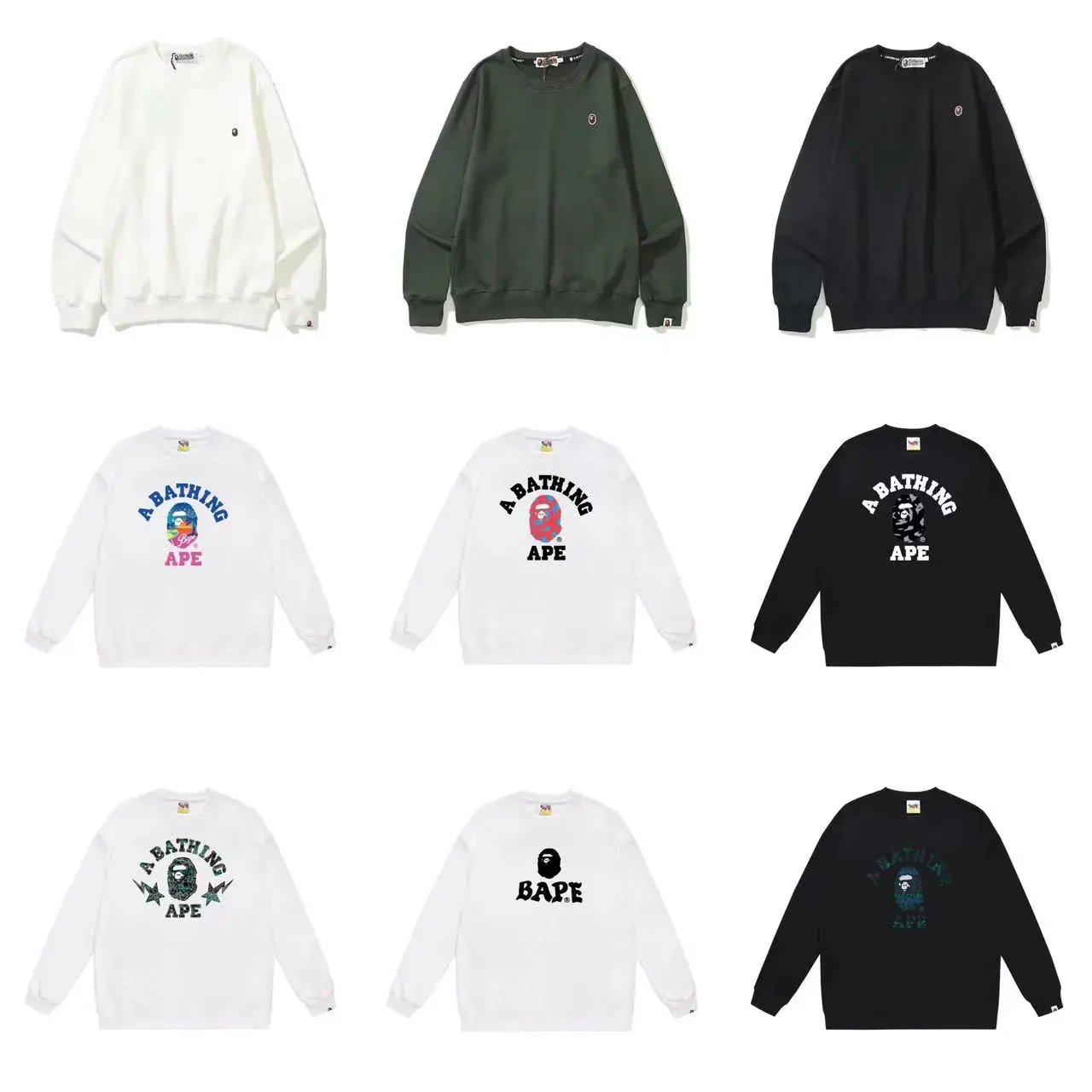 A Bathing Ape Crewne