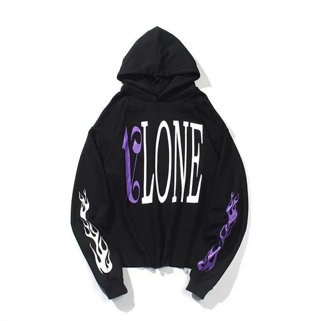 VLONE Hoodies & Sweatshirts Graphic Print Pullover Hoodie product detail image 11