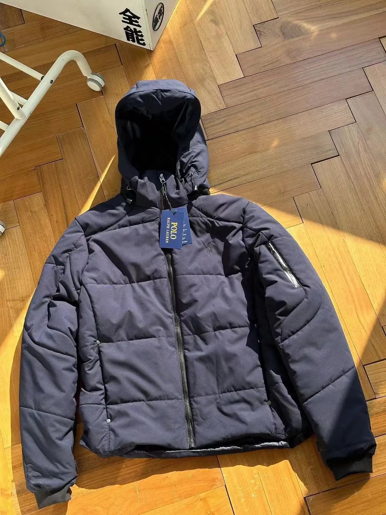 Quilted jacket（Navy blue）