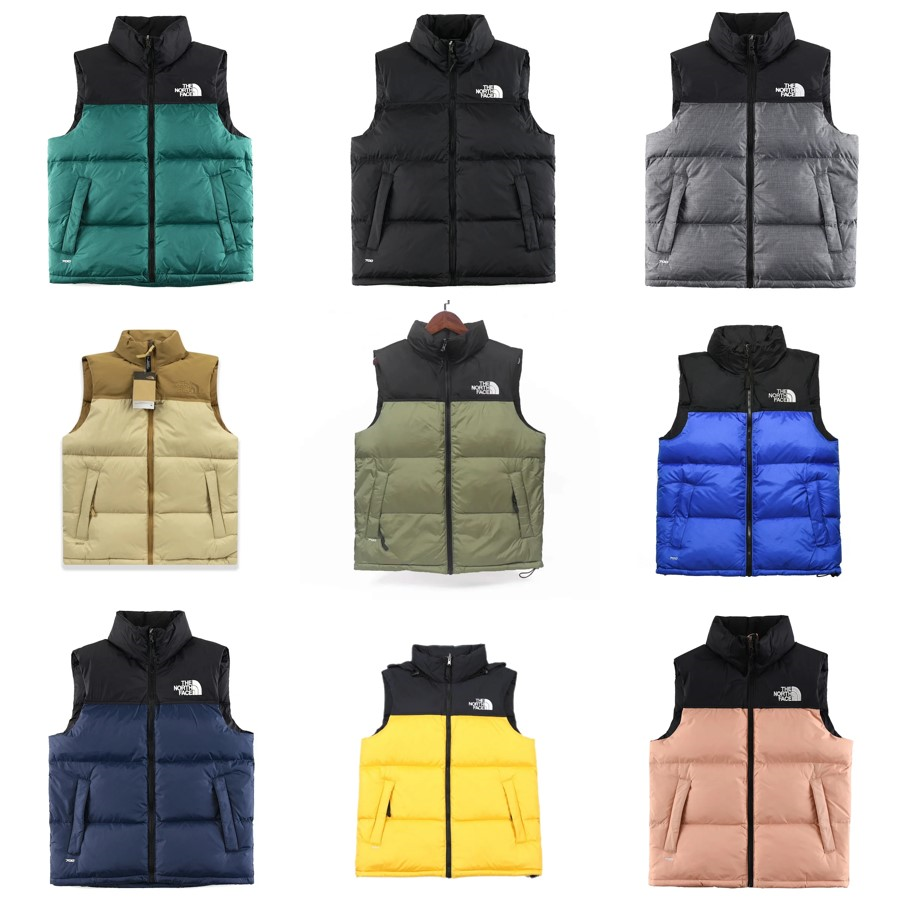 The North Face Colorblock Puffer Vest