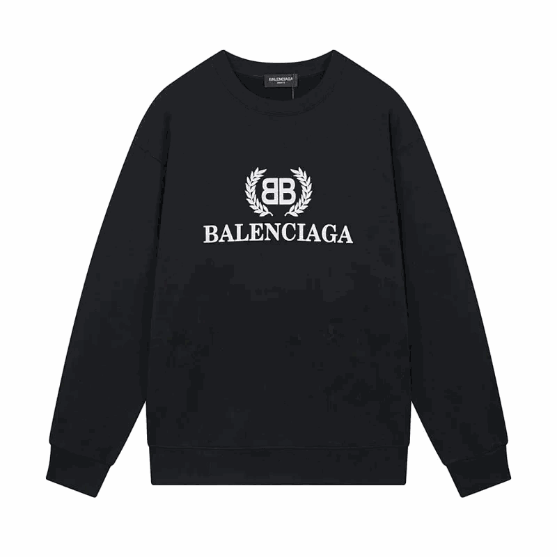 Balenciaga Black Logo Sweatshirt