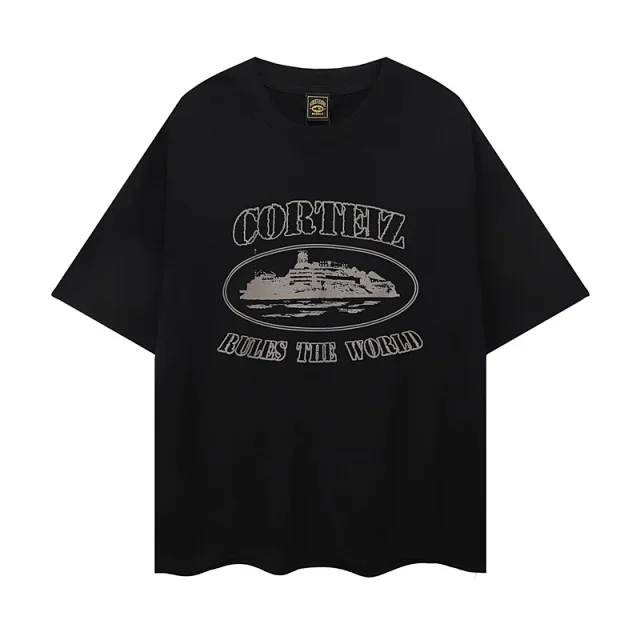 Corteiz T-Shirts Graphic-print crew-neck product detail image 14