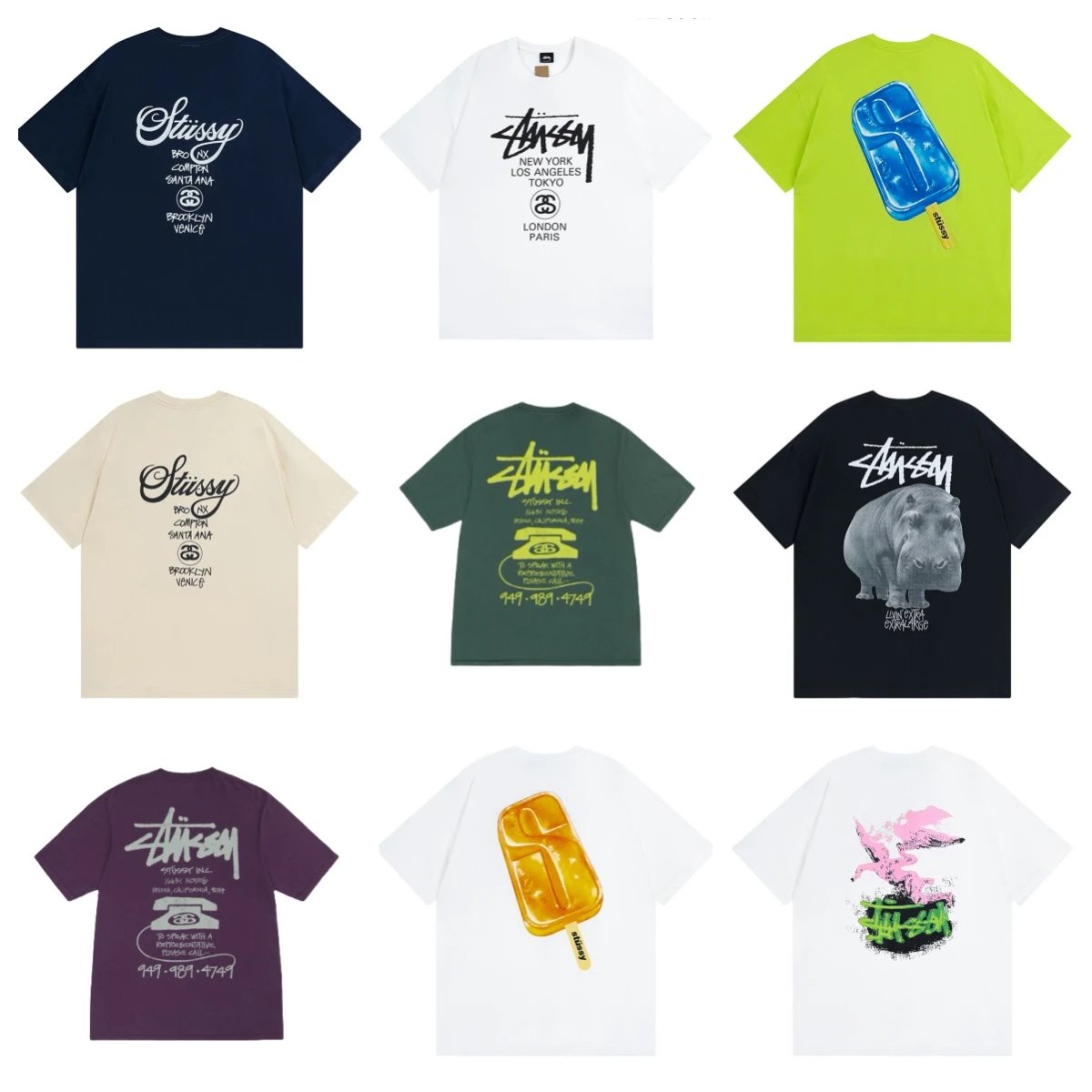 Stussy T-shirt( 40 + styles)