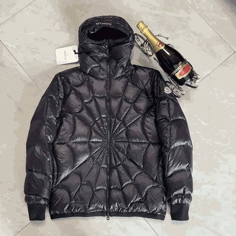 Moncler Black Quilte