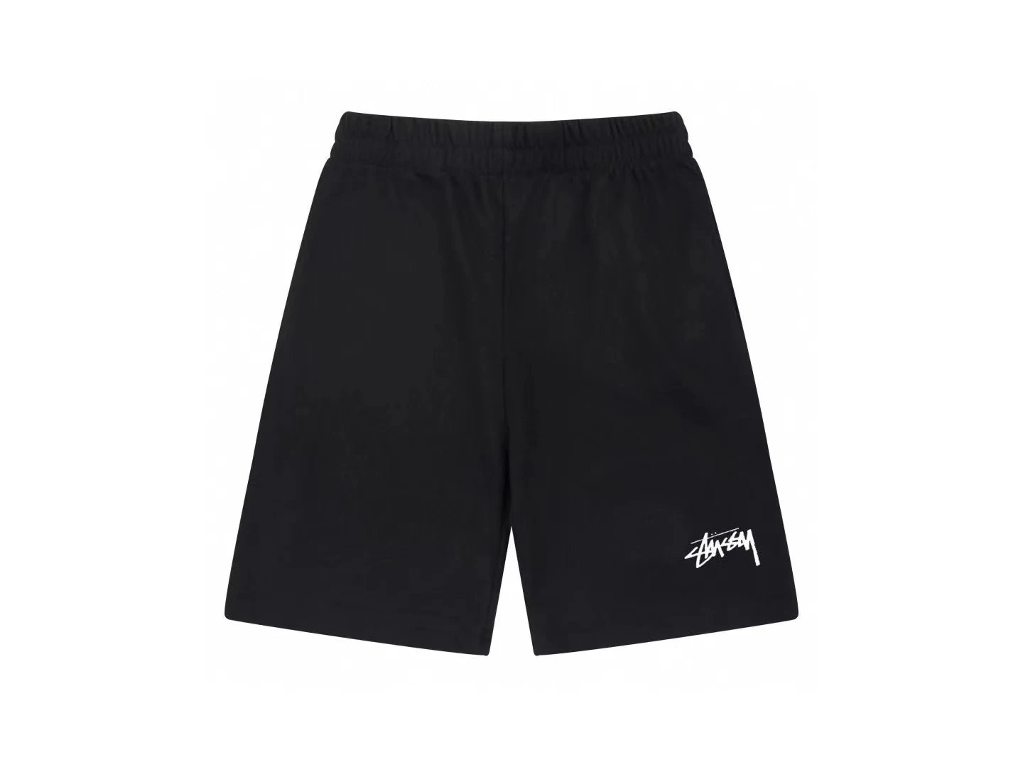 Stüssy Script Logo Basketball Shorts Black - 11