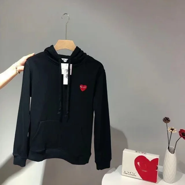 AMI Paris Hoodies & Sweatshirts de Coeur Logo Pullover Hoodie product detail image 10