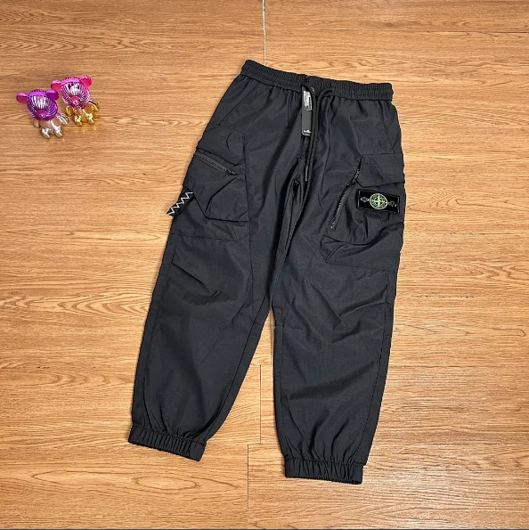 Stone Island Trousers Cargo jogger with elastic cuffs product detail image 15