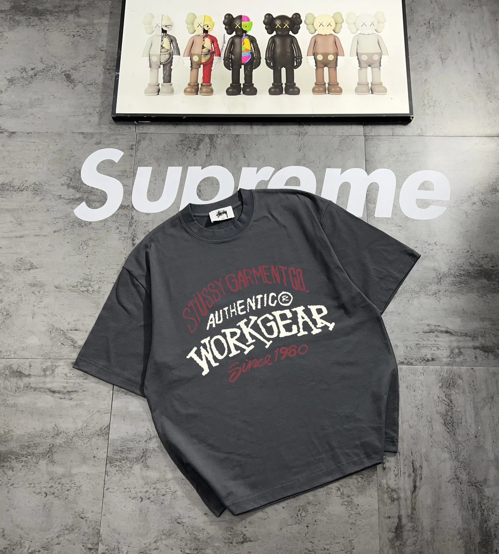 Stüssy Garment Co. Workgear Black T-Shirt - 13