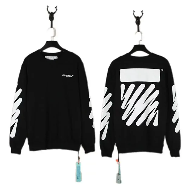 Off-White Hoodies & Sweatshirts Arrow Graphic Print Sweatshirt product detail image 12