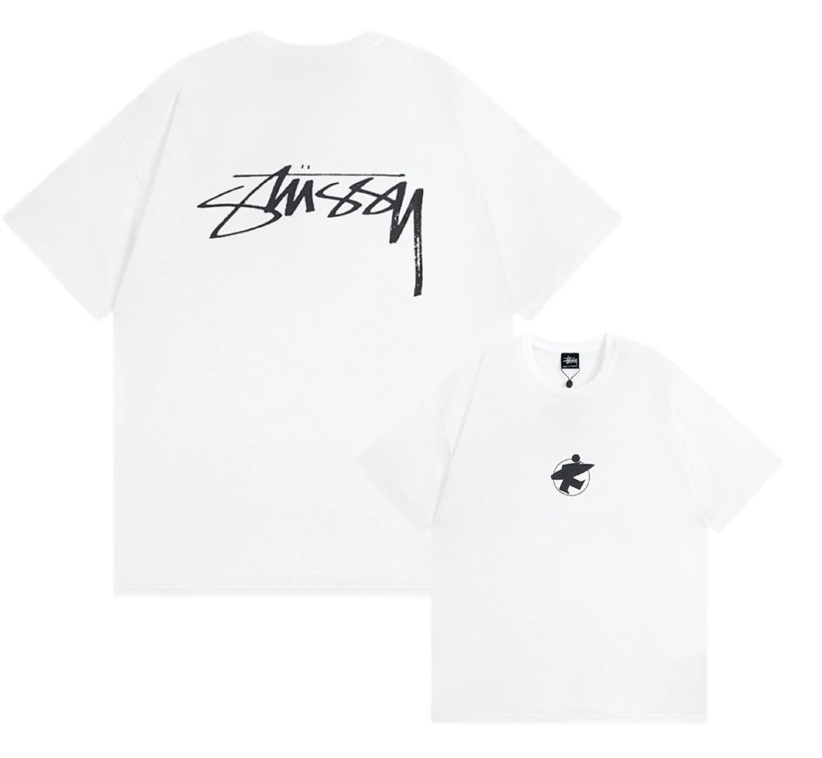 Stussy Heart Logo Oversized T-Shirt Black - 13