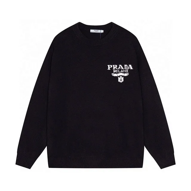 Dior Knitwear Crewneck Oblique Monogram Sweater product detail image 7