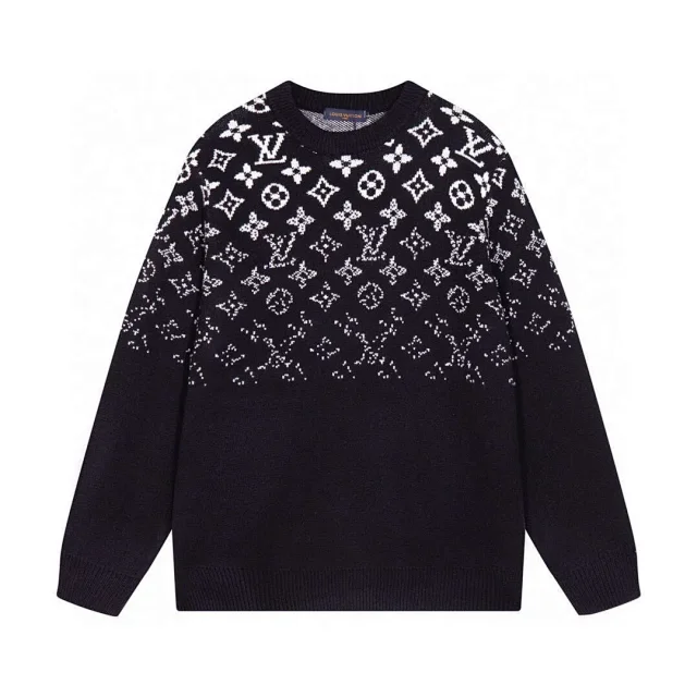 Dior Knitwear Crewneck Oblique Monogram Sweater product detail image 8
