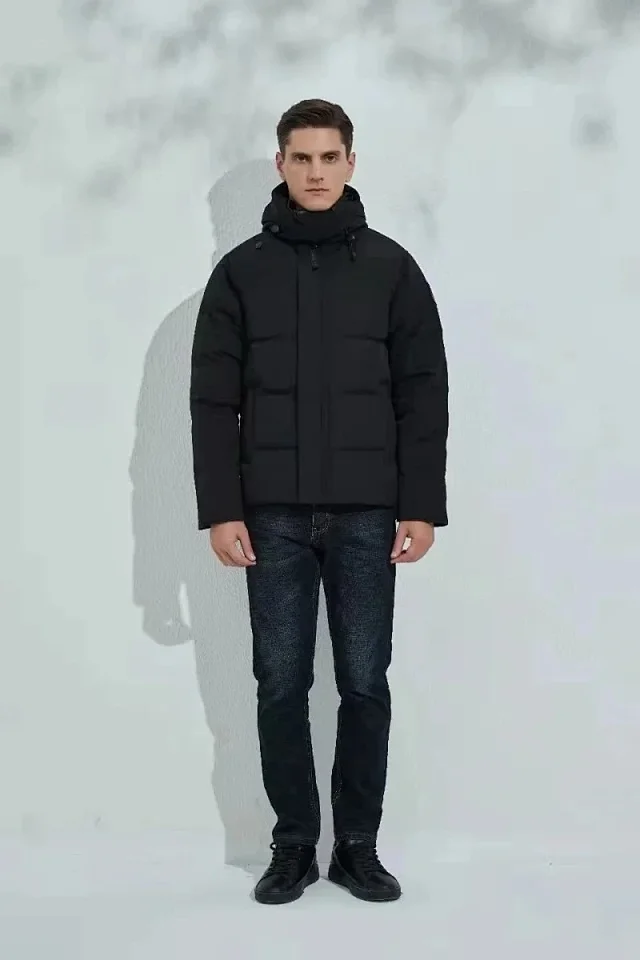 Canada Goose Down Jackets Fur-Trim Hood Four-Pocket Parka product detail image 2