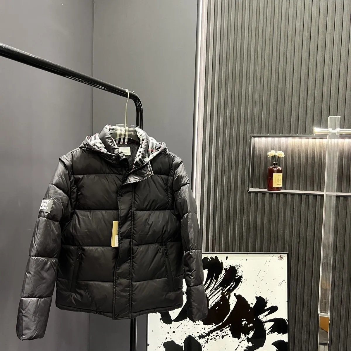 Burberry Black Puffe