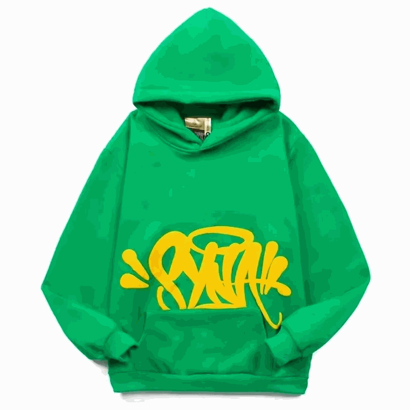 Green Hooded Sweatshirt