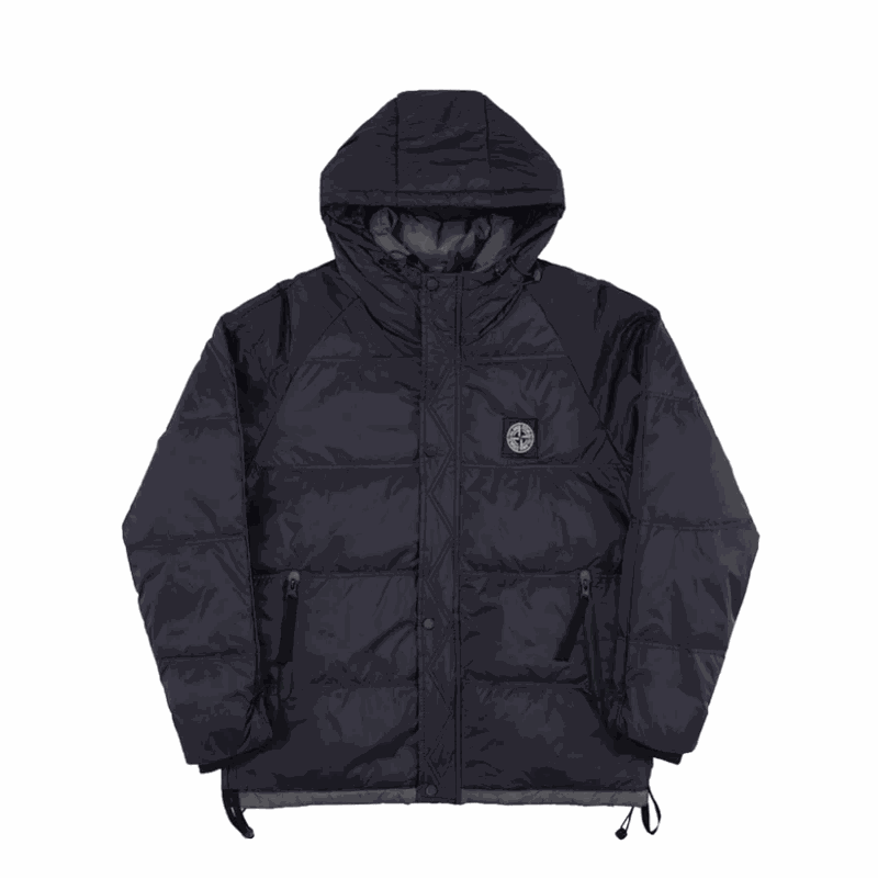 Stone Island Black Puffer Jacket