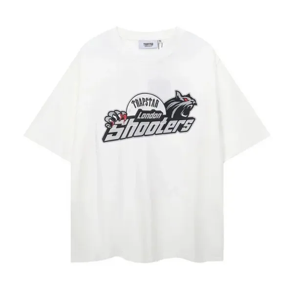 Trapstar London Shooters Graphic T-Shirt White - 13