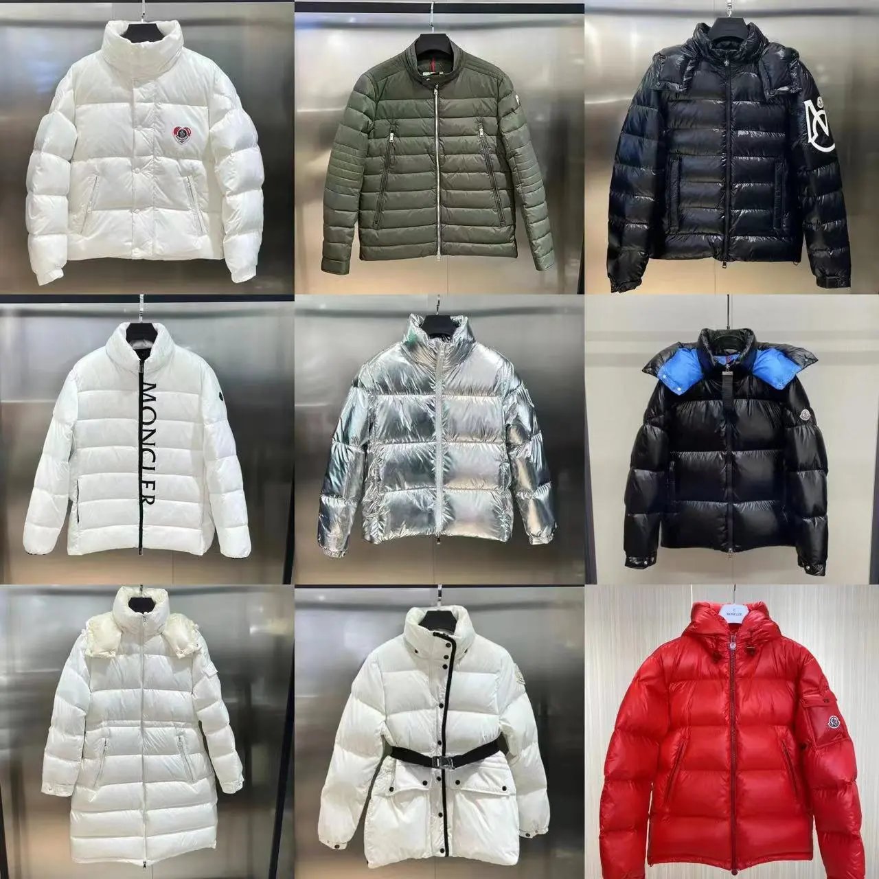Moncler White Puffer
