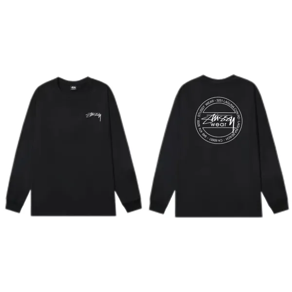 Stüssy x Unknown Artist Yellow Doll Graphic Hoodie Black - 12
