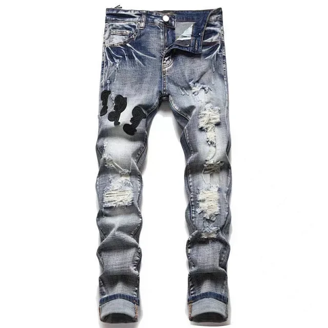 Unbranded Jeans Distressed Graphic product detail image 6
