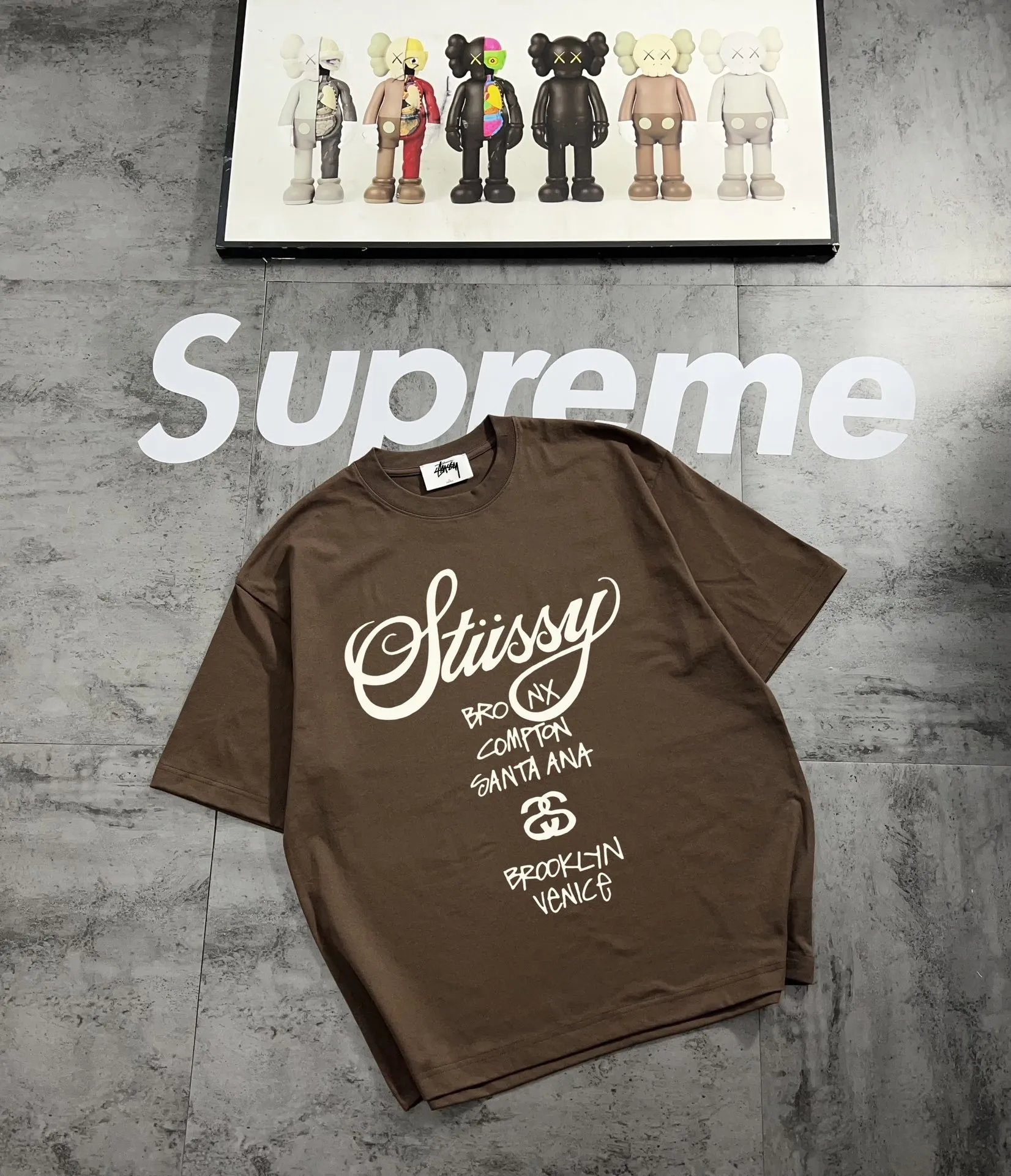 Stüssy Garment Co. Workgear Black T-Shirt - 15