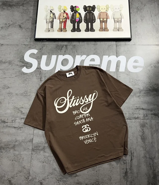 Stüssy T-Shirts Graphic logo print product detail image 14