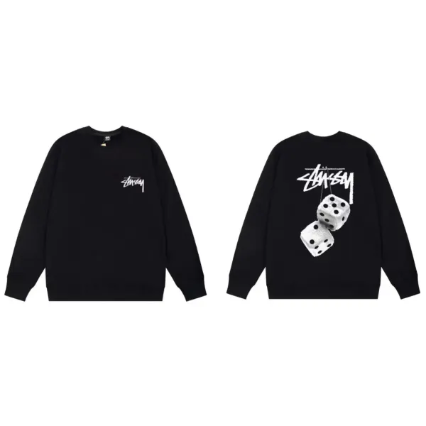 Stüssy x Unknown Artist Yellow Doll Graphic Hoodie Black - 13