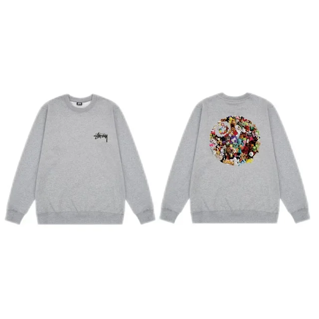 Stüssy Hoodies & Sweatshirts Logo Graphic Crewneck Sweatshirt product detail image 11