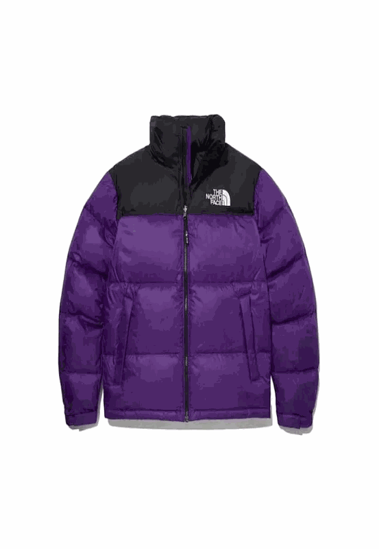 The North Face Purple Nuptse Jacket