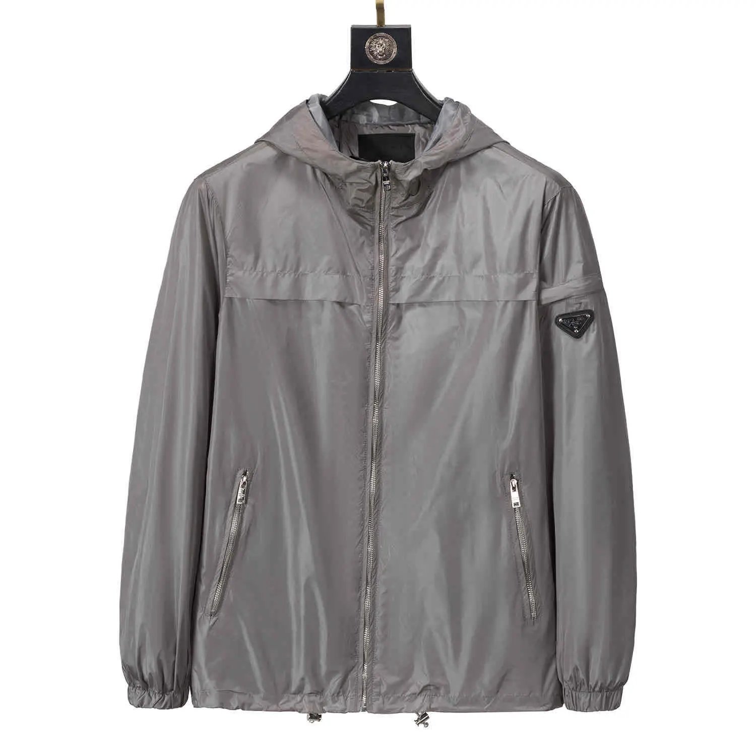 Prada Jackets Hooded zip-up windbreaker jacket image 10