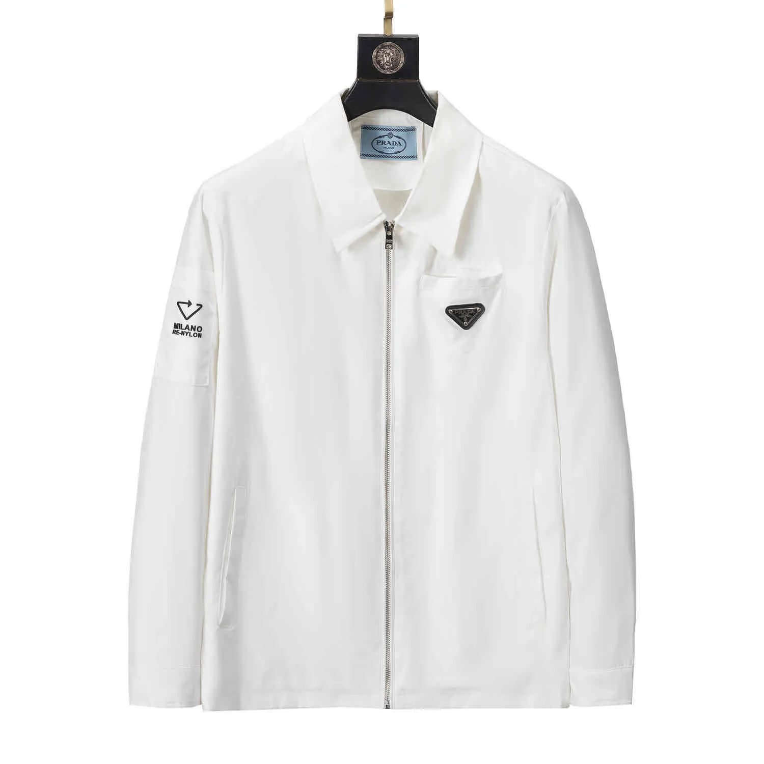 Prada Jackets Hooded zip-up windbreaker jacket image 7