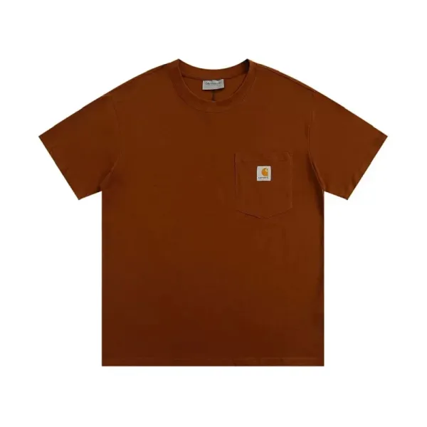 Carhartt WIP Logo T-Shirt Heather Gray T-Shirt - 12