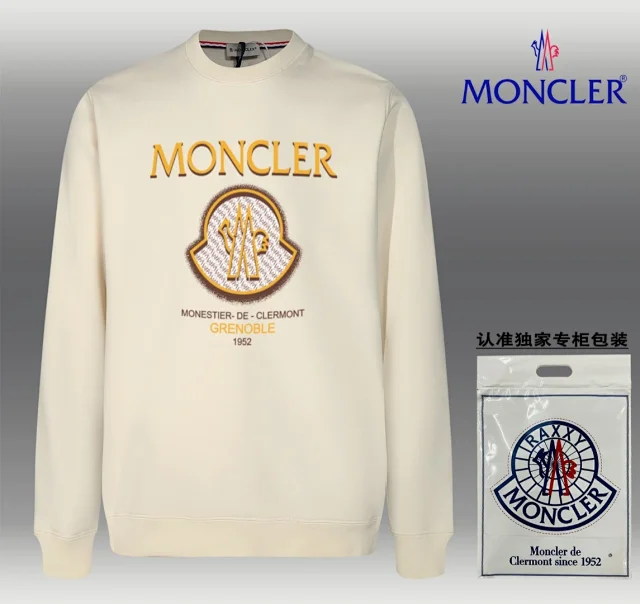 Moncler Hoodies & Sweatshirts Logo Graphic Crewneck Sweatshirt product detail image 13