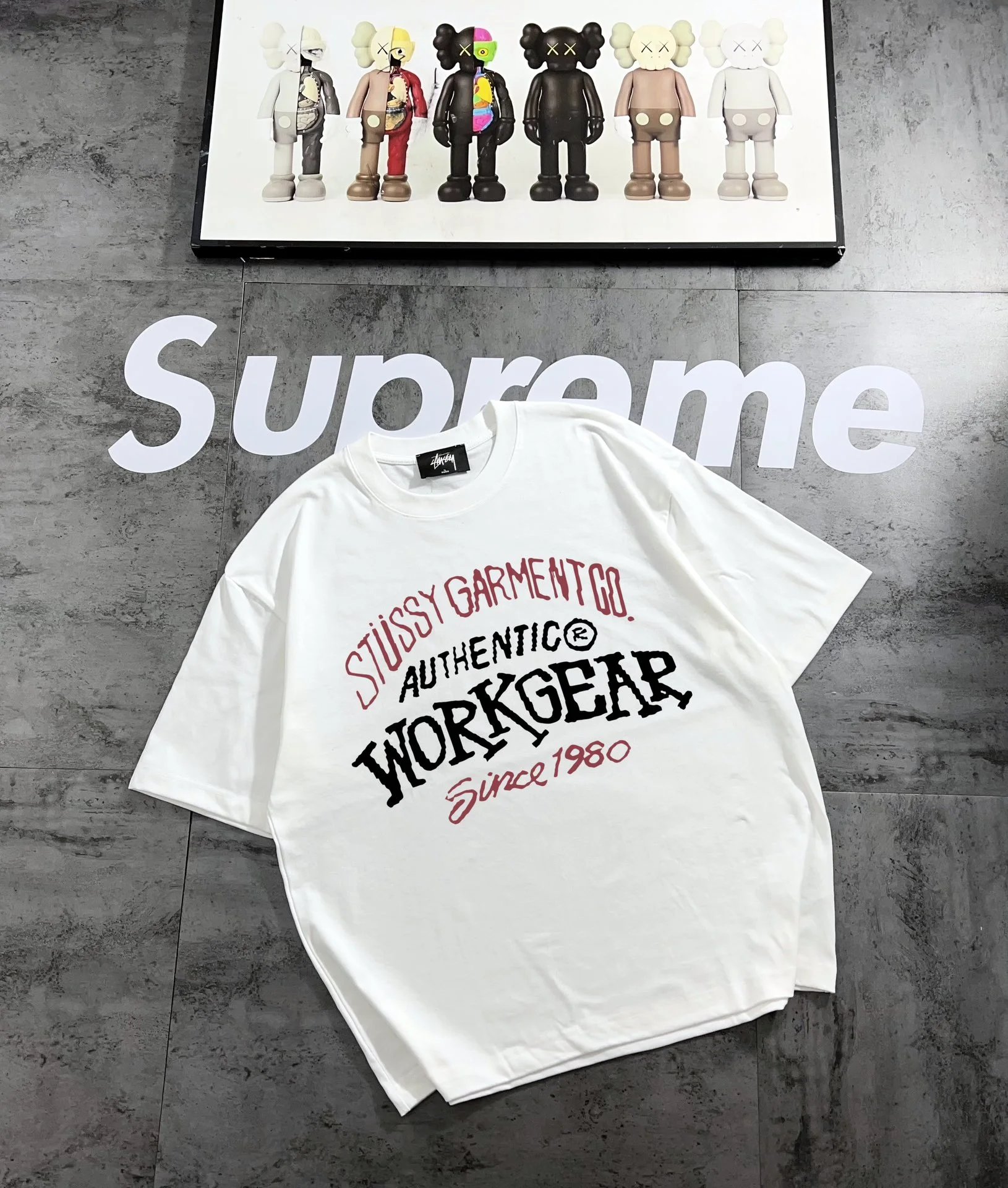 Stüssy Garment Co. Workgear Black T-Shirt - 12