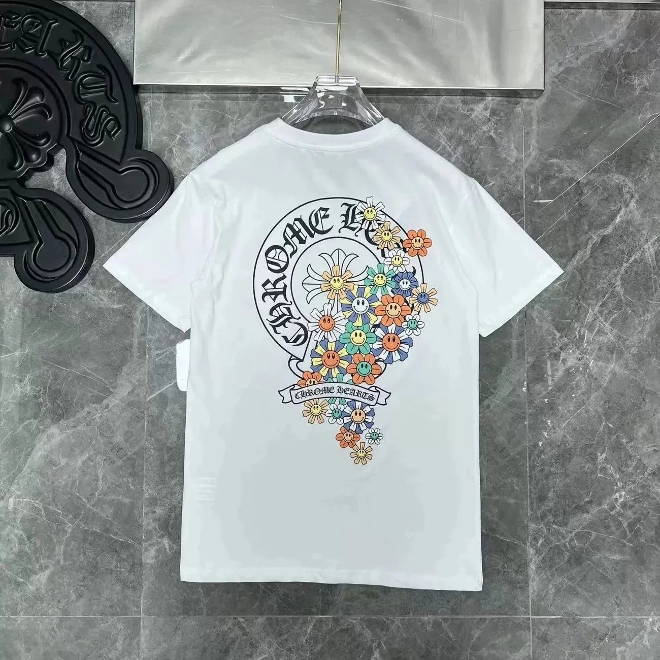 Chrome Hearts Circle Logo Black T-Shirt - 10