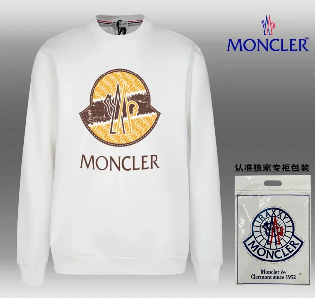 Moncler Hoodies & Sweatshirts Logo Graphic Crewneck Sweatshirt product detail image 12
