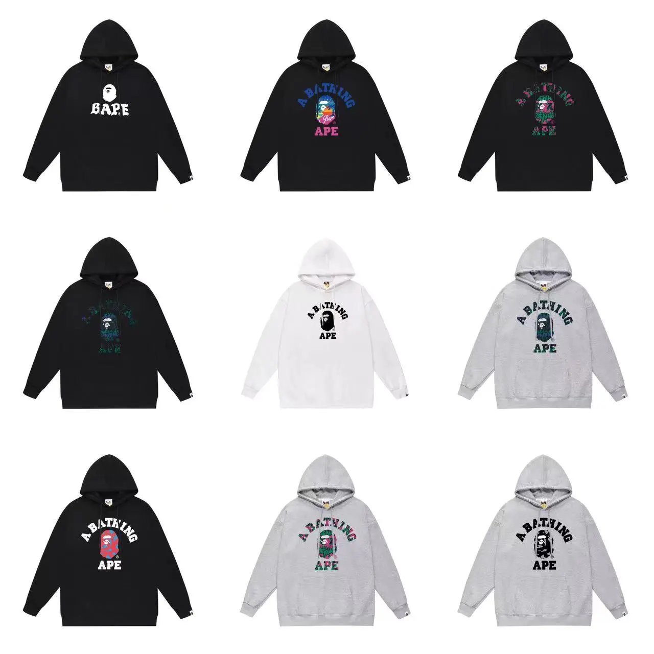 A Bathing Ape Black Hoodie