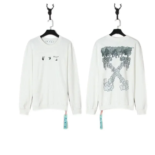 Off-White Hoodies & Sweatshirts Arrow Graphic Print Sweatshirt product detail image 11