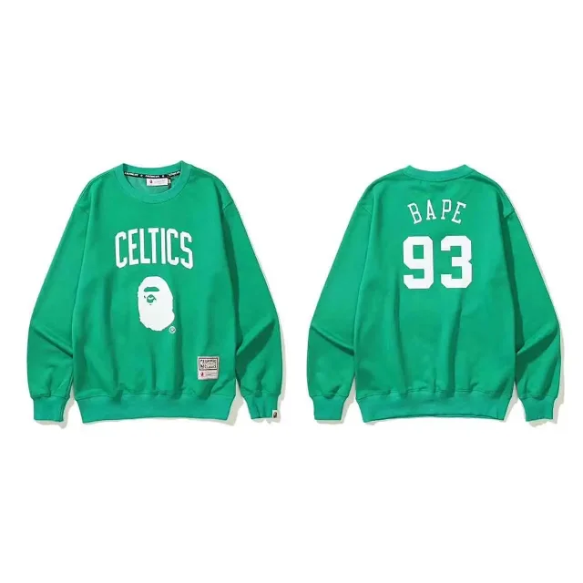 A BATHING APE Hoodies & Sweatshirts Head Graphic Crewneck Sweatshirt product detail image 11