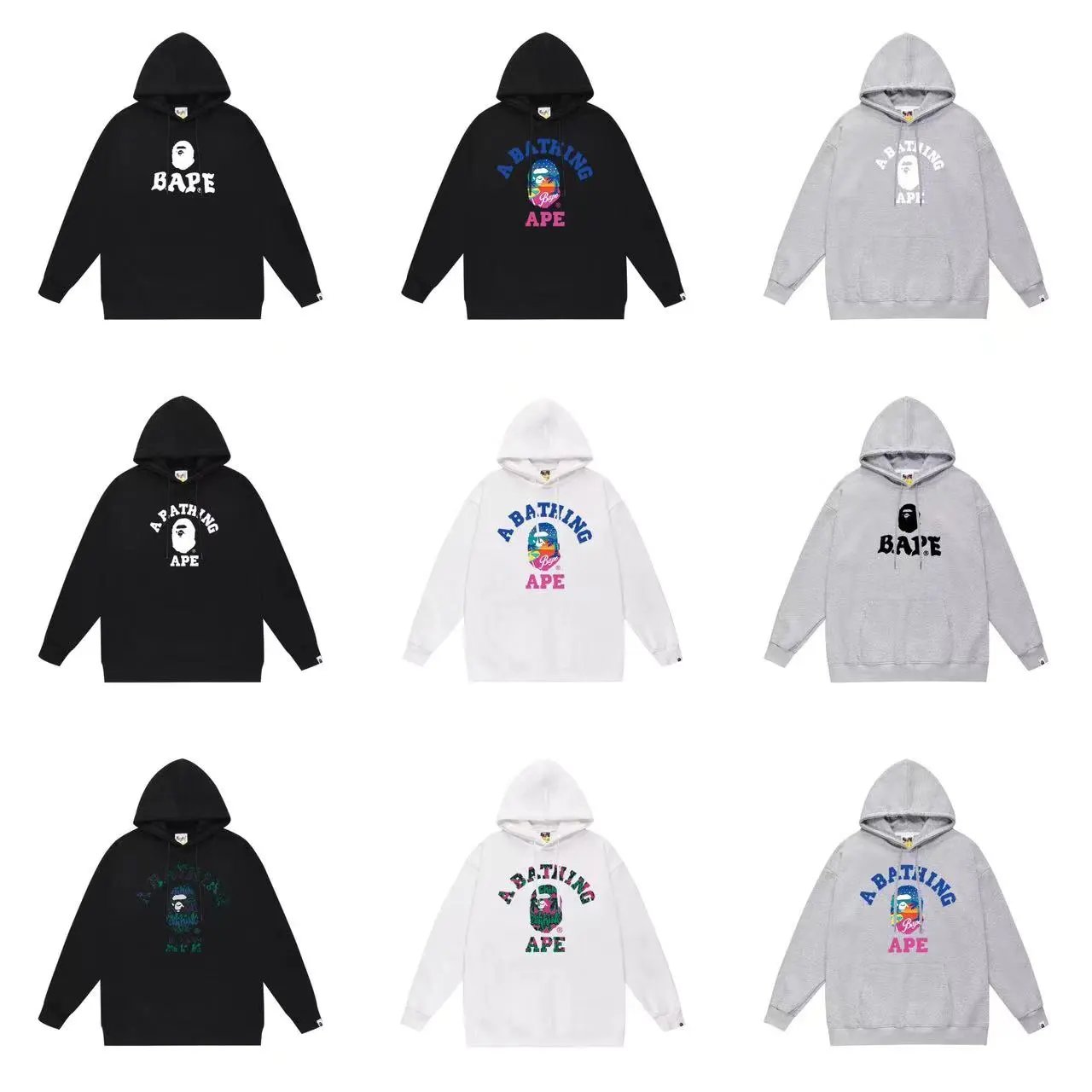 A Bathing Ape Black 