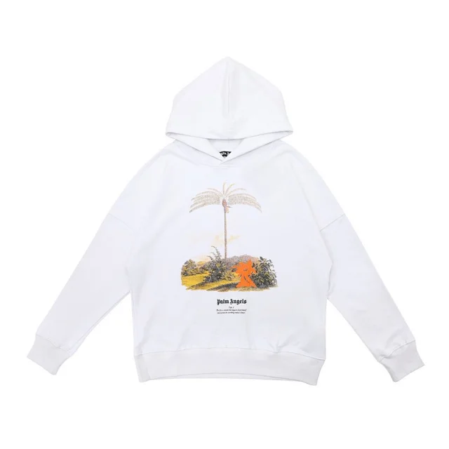 Palm Angels Hoodies & Sweatshirts Graphic Pullover Hoodie product detail image 10