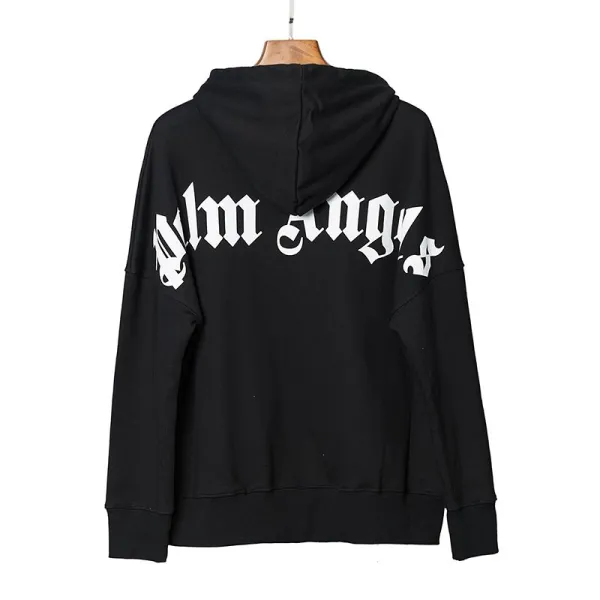 Palm Angels Racing Raglan Hoodie Red/Black/Beige - 14