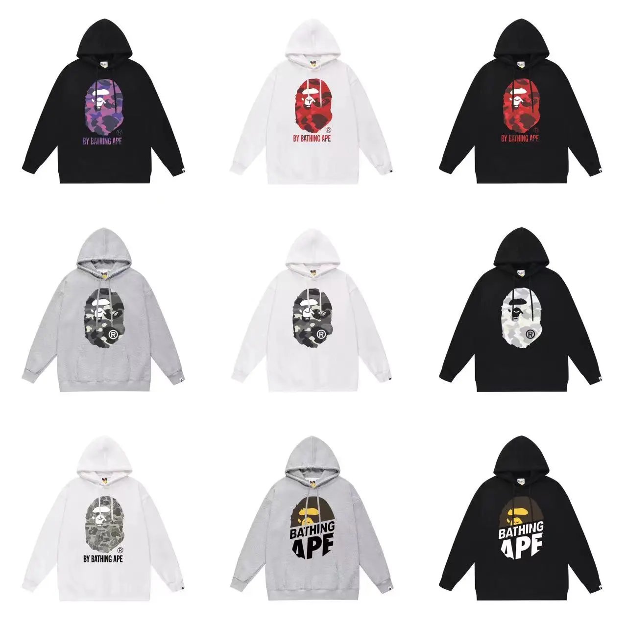 Bathing Ape Camo Hoodie