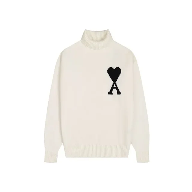 AMI Paris Knitwear de Coeur crewneck sweater product detail image 26