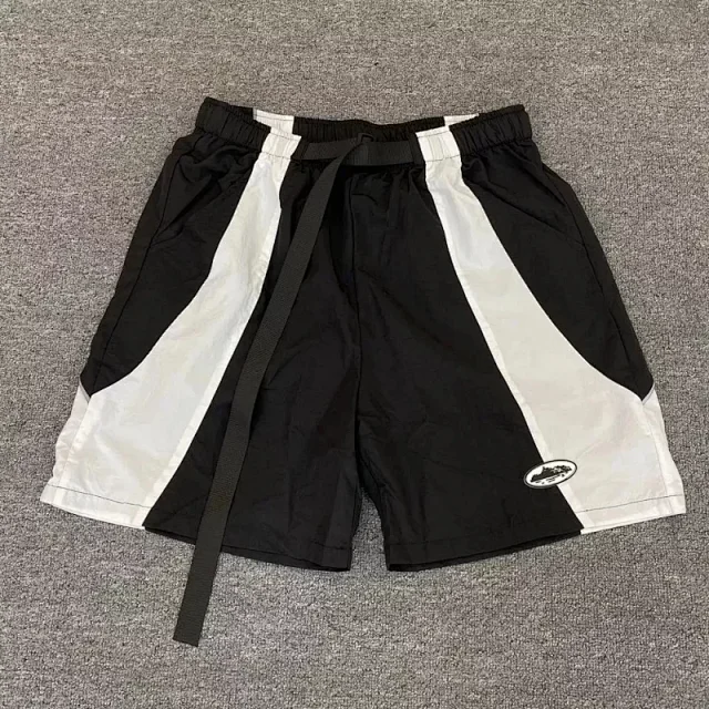 Corteiz Shorts Cargo with Webbing Belt and Oval Graphic Print product detail image 13