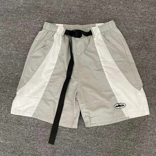 Corteiz Shorts Cargo with Webbing Belt and Oval Graphic Print product detail image 10