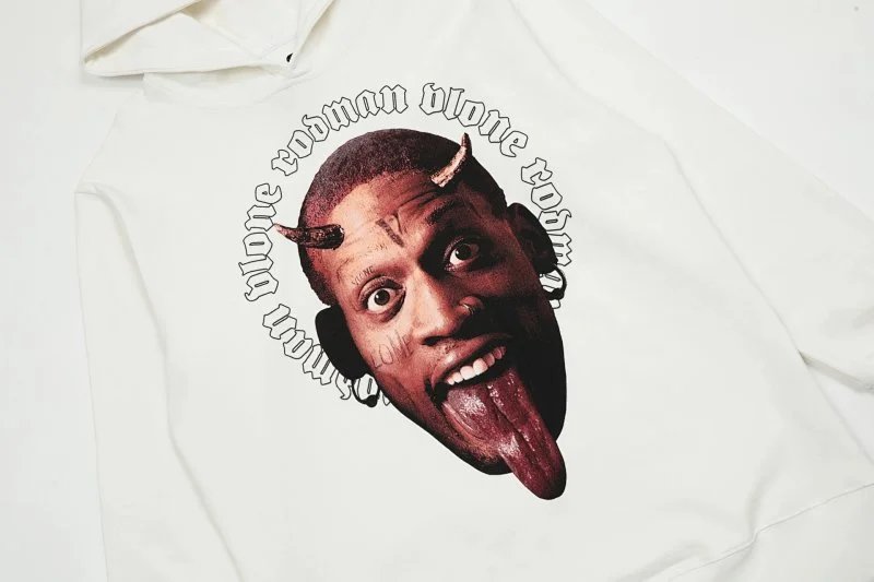 Versace V-Logo Distorted Face T-Shirt White - 15