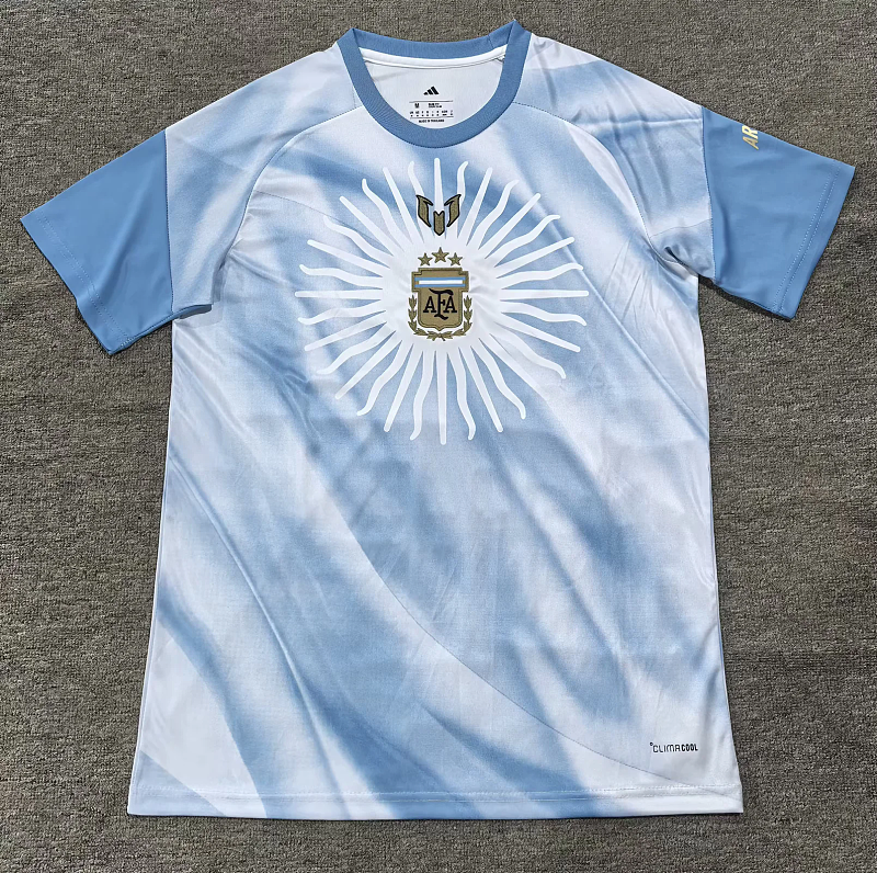 2026 Argentina Messi Farewell training jersey size S-4XL