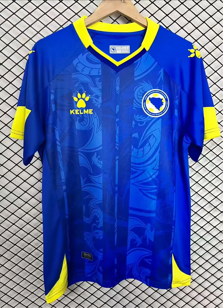 2026 Bosnia and Herzegovina home soccer jersey size S-4XL