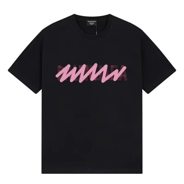Balenciaga Logo Print White T-Shirt - 12